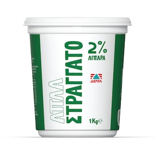 ΔΕΛΤΑ | Γιαούρτι Απλά Στραγγάτο 2% 1kg