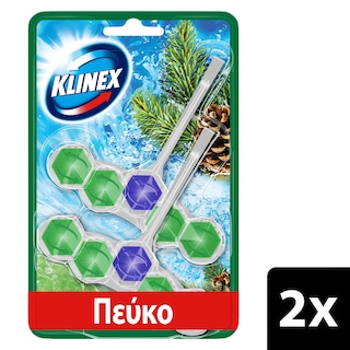 KLINEX | WC Block Power 5 Πεύκο 2x50g