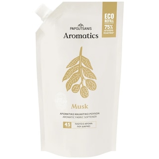 AROMATICS | Συμπυκνωμένο Μαλακτικό Musk Ανταλλακτικό 45 Μεζούρες
