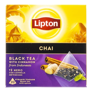 LIPTON | Τσάι Μαύρο Κανέλα Chai 20x1.7g