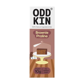 ODDKIN | Μπάρα Χουρμά Πρωτεΐνης Brownie Praline 50g
