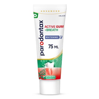 PARODONTAX | Οδοντόκρεμα Active Gum +Breath Whitening 75ml