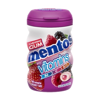 MENTOS | Τσίχλες Vitamins Berry Mix 90g