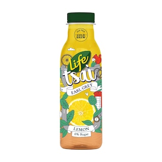 LIFE | Ice Tea Earl Grey Λεμόνι 0% Ζάχαρη 500ml