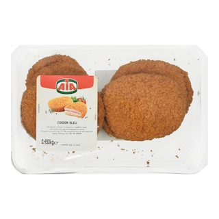 ΑΙΑ | Cordon Bleu Σνίτσελ Κοτόπουλο Γαλοπούλα  490 GR