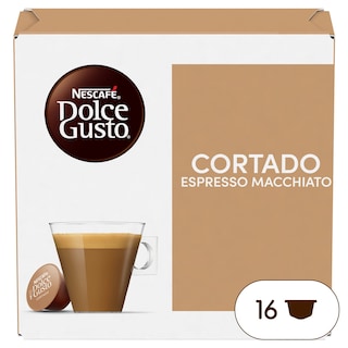 NESCAFE | DOLCE GUSTO | Coffee Capsules Dolce Gusto Cortado Espresso Macchiato 100.8g