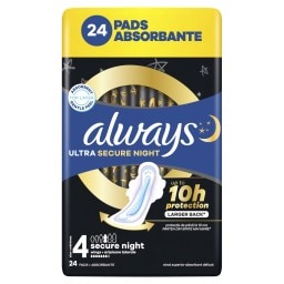 ALWAYS | Σερβιέτες Ultra Secure Night 24 Τεμάχια