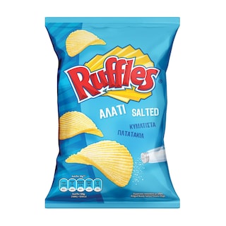 RUFFLES Τσιπς Αλάτι 140g