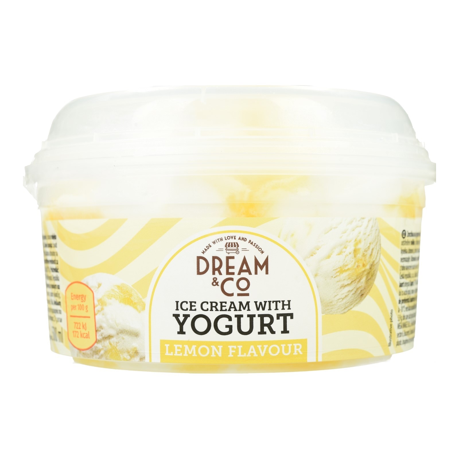 DREAM & CO Παγωτό Frozen Yogurt Lemon 250g