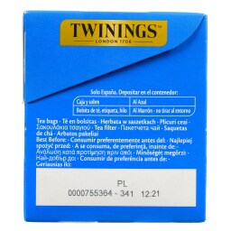 TWININGS | Τσάι Μαύρο Lady Grey 25x2g