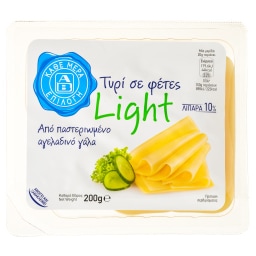 ΑΒ ΕΠΙΛΟΓΗ | Τυρί Μαλακό Light Φέτες 200g