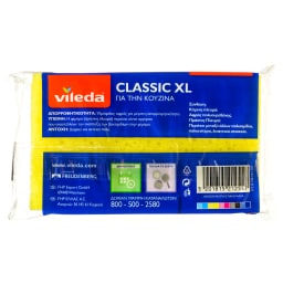 VILEDA | Σφουγγαράκι Κουζίνας Γίγας 1 Τεμάχιο