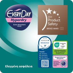 EVERY DAY | Sanitary Pads Hyperdry Normal Ultra Plus 18 Pieces