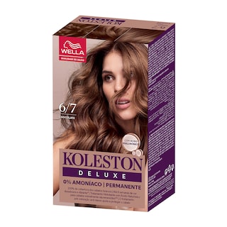 KOLESTON | Βαφή Μαλλιών 6/7 Σοκολατί Deluxe Kit 1 Τεμάχιο