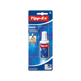 TIPPEX | Διορθωτικό Υγρό Rapid Λευκό 1 Τεμάχιο