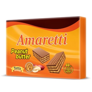 AMARETTI | Γκοφρέτα Peanut Butter 68g