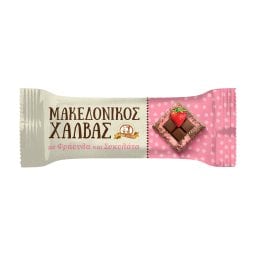 ΜΑΚΕΔΟΝΙΚΟΣ | Χαλβάς με Φράουλα και Σοκολάτα 40g