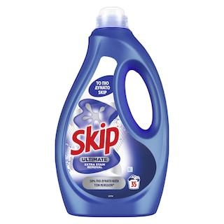 SKIP | Υγρό Πλυντηρίου Ρούχων Ultimate Extra Stain Removal 35 Μεζούρες