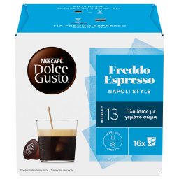 NESCAFE | DOLCE GUSTO | ΚΑΨΟΥΛΕΣ ΚΑΦΕ DOLCE GUSTO FREDO ESPRESSO 16 X 8 GR