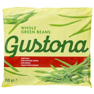 GUSTONA | Φασολάκια Πράσινα Ολόκληρα Κατεψυγμένα 450g