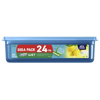 SWIFFER | Υγρά Πανάκια Citrus Fresh Ανταλλακτικά 24 Τεμάχια