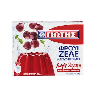 ΓΙΩΤΗΣ | Fruit Jelly Cherry Sugar Free 14.5g