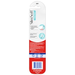 COLGATE | SLIM SOFT | Οδοντόβουρτσα Slim Soft Ultra Compact Head Μαλακή 1 Τεμάχιο