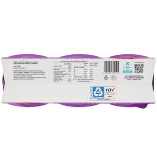 VITALINE | Επιδόρπιο Γιαουρτιού Φράουλα 3x180g