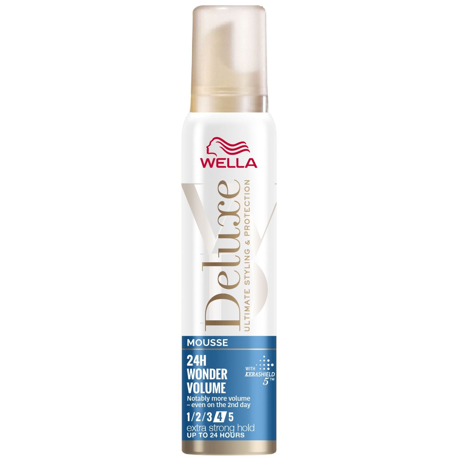 WELLA DELUXE Αφρος Μαλλιών 24h Wonder Volume Extra Strong Mousse 75ml