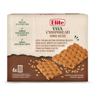 ELITE | Φρυγανιές Vita Crispbread Ολικής Άλεσης 265g