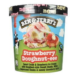 BEN & JERRY'S | Παγωτό Strawberry Doughnut 393g