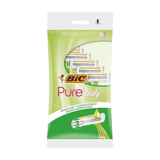 BIC | Ξυραφάκια Pure 3 Lady 6 Τεμάχια