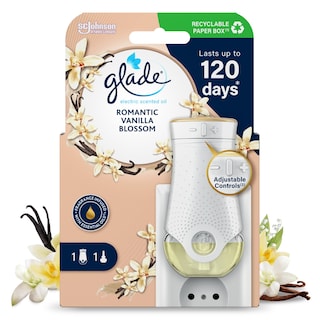 GLADE | Αρωματικό Χώρου Ηλεκτρικό Romantic Vanilla Σετ 1 Τεμάχιο
