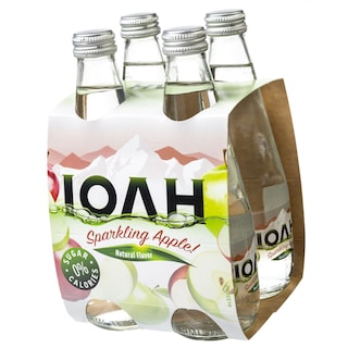 ΙΟΛΗ | Ανθρακούχο Νερό Μήλο 4x330ml