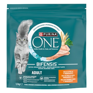 PURINA ONE | Γατοτροφή Adult Κοτόπουλο & Σιτάρι 1.5Κg