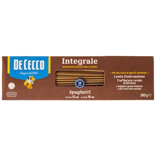DE CECCO | Spaghetti No12 Whole Wheat 500g