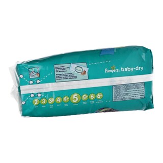 PAMPERS | BABY DRY | DIAPERS JUNIOR 11 - 25 KGR No 5 23PIECES