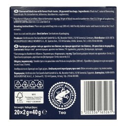 PERLA BEVERAGES | Τσάι Μαύρο Γεύση Φρούτα του Δάσους 20x2g