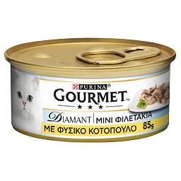 GOURMET | DIAMANT | Γατοτροφή Με Κοτόπουλο 85 gr