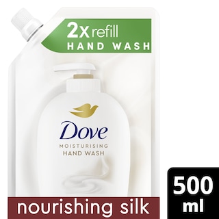 DOVE | Υγρό Κρεμοσάπουνο Fine Silk Ανταλλακτικό 500ml