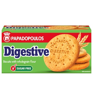 ΠΑΠΑΔΟΠΟΥΛΟΥ | DIGESTIVE | Μπισκότα Χωρίς Ζάχαρη 250g