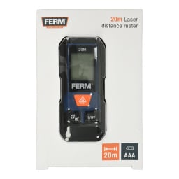 FERM | Αποστασιόμετρο Λέιζερ 20m 1 Τεμάχιο