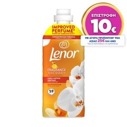 LENOR | Συμπυκνωμένο Μαλακτικό Gold Orchid 59 Μεζούρες