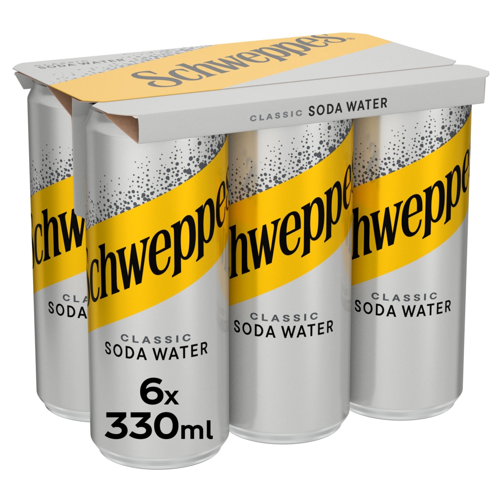 SCHWEPPES Σόδα Κουτί 6x330ml