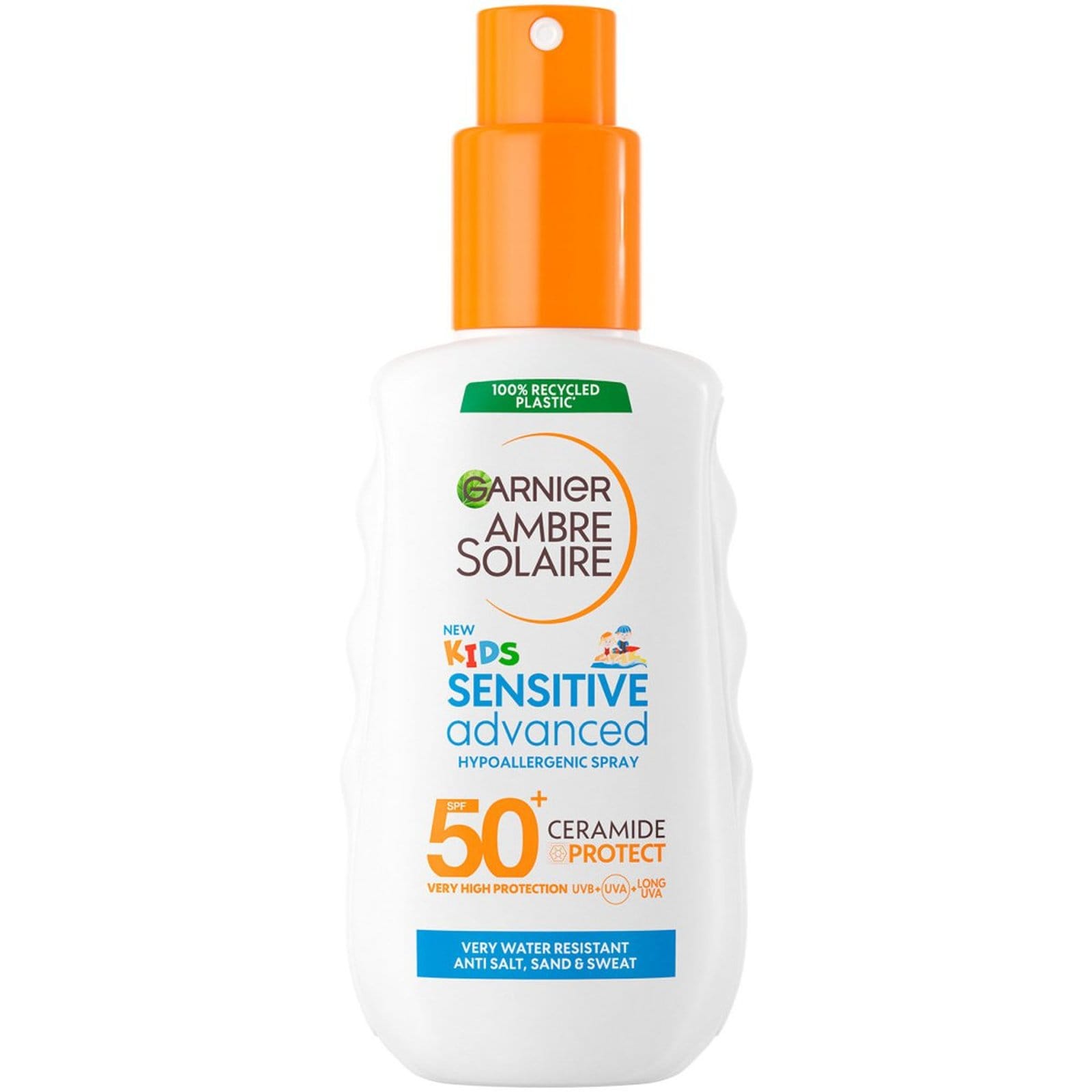 AMBRE SOLAIRE Αντηλιακό Spray Kids Sensitive Advanced SPF50+ 150ml