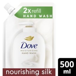 DOVE | Υγρό Κρεμοσάπουνο Fine Silk Ανταλλακτικό 500ml