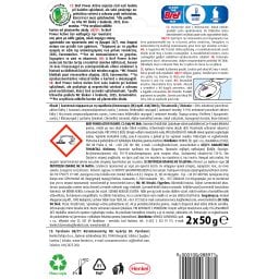 BREF | Μπλοκ Τουαλέτας WC Power Active Flower 2x50g