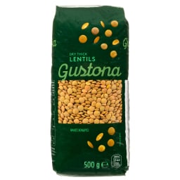 GUSTONA | Φακές Χονδρές Εισαγωγής 500g