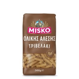 MISKO | Pasta Twirls Fusilli Whole Wheat 500g