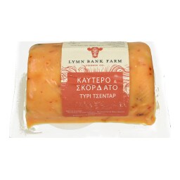 MOUSE HOUSE | Τυρί Cheddar Hot & Garlic Barrel 145g